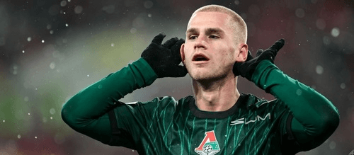 Перспективный футболист Сергей Пиняев