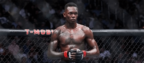 Боец Исраэль Адесанья 